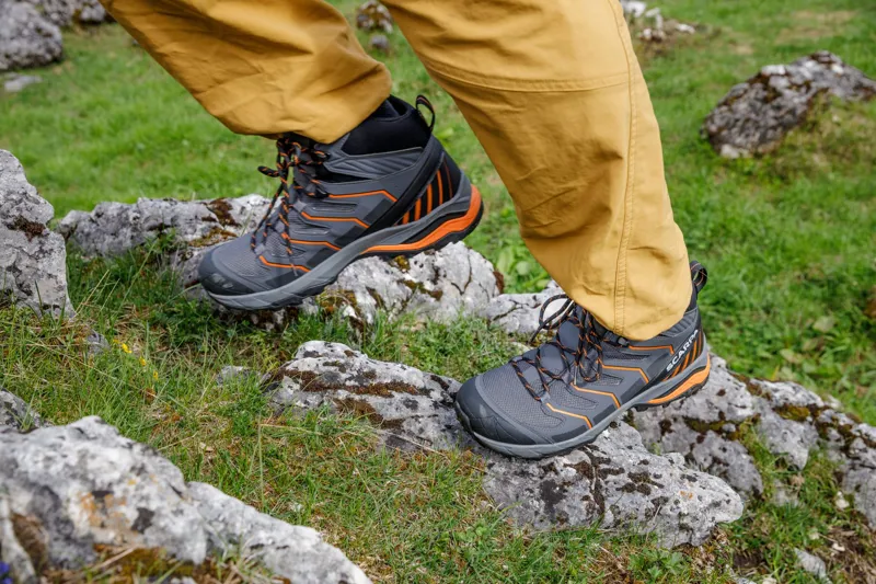 Scarpa Men's Maverick GTX - Iron Grey-Orange-4